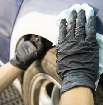 Auto Body Work on Car